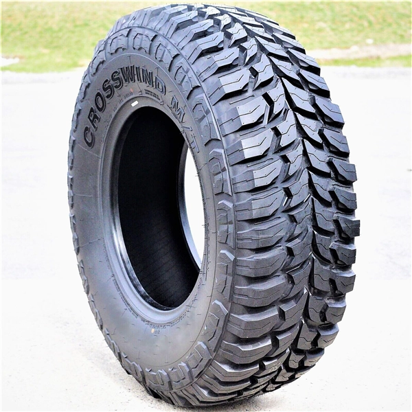 4 New Crosswind M/T Mud Tires – LT 35X12.50R20 Load Range E 10 Ply