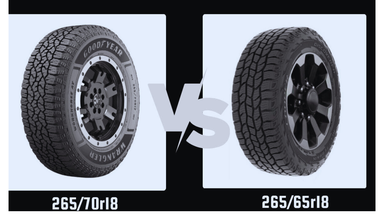 All You Need to Know About 265/70R18 vs 265/65R18